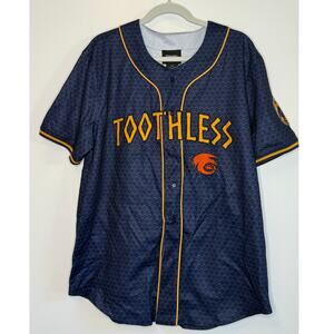 How To Train Your Dragon Toothless Hiccup Box Lunch Jersey Large NWOT